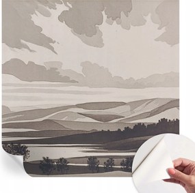 Modern öntapadós fotótapéta falra Csendes tájkép 250x250 cm