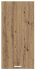 Függő szekrény Riga Artisan tölgy és fehér 50 x 31 x 100 cm