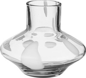 Üveg kézzel készített váza (magasság 28 cm) Glom – noo.ma