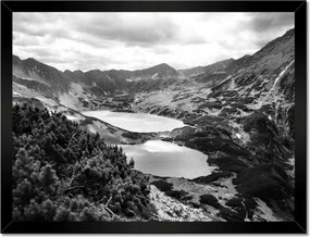 Poszterek keretben 40x30 Tátra Lengyel hegyek Kilátás