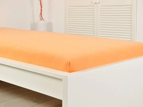 Jersey lepedő kiságyba EXCLUSIVE 70x140 cm lazacszínű