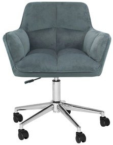 Irodai fotel HAGRIS (szürke + króm). 1091481