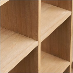 Natúr színű többszintes borovi fenyő fali polc 46 cm Moss – House Nordic