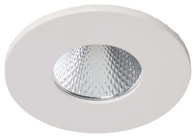 AZZARDO 5987 CLEAN R Kültéri Mennyezetbe Építhető Lámpa Fehér LED IP44