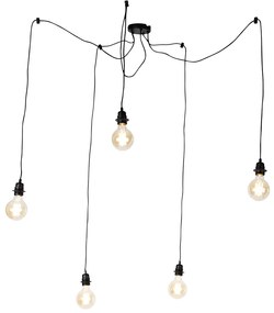 Okos lógólámpa fekete 5-lámpás, Wifi G95 - Cava