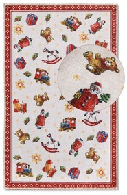 Piros szőnyeg karácsonyi mintával 50x80 cm Red Christmas – Villeroy&amp;Boch