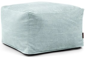 Mentazöld kordbársony babzsákfotel Softbox MooG – SLOWDOWN