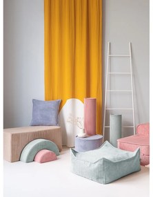 Világosbarna kordbársony habszivacs játszótér 3 db-os magasság 37 cm 75x49 cm Rainbow Montessori – Wigiwama