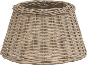 vidaXL barna fonott mennyezeti lámpaernyő Ø50 x 30 cm
