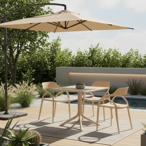 Rakásolható szék, szürkésbarna Taupe, ALFIO