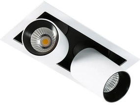 Italux MERCANTA GL7117-2/12W 4000K WH+BL Beépíthető spotlámpa 2x12W/LED 1640LM IP20