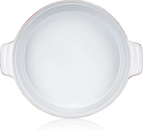 Banquet Culinaria Red kerek forma sütőedény fedéllel 3 l, 3 l