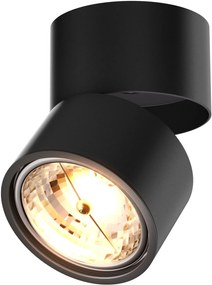 Zuma Line Lomo mennyezeti lámpa 1x40 W fekete 20001-BK-N