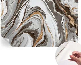 Öntapadós Dekoratív Fotótapéta Hálószobába Márvány Örvények 416x254 cm