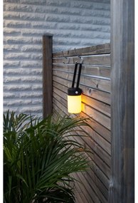 Flame fekete-bézs LED lámpás, magasság 40 cm - Star Trading