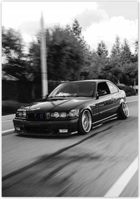 Poszterek 70x100 Bmw 3 Hármas Buma Klasszikus autó Daily Car