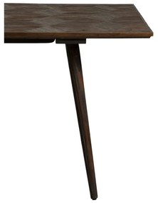 Étkezőasztal szilfa dekorral 100x220 cm Diamond – DAN-FORM Denmark