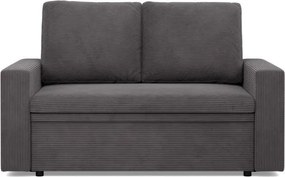 Zeus kanapé, kordbársony, hab töltet, egyenes kartámasz, szürke