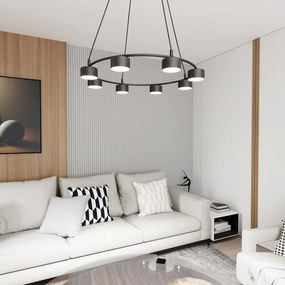 Emibig modern függeszték starlit fekete emi1372/8