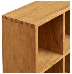 Natúr színű többszintes fali polc tölgyfa dekorral 11 cm Soria – House Nordic