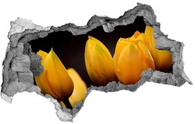 3d-s lyukat fali matrica Sárga tulipánok nd-b-64836622