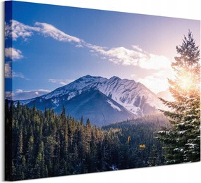 Kanada hegyi táj vászonkép 50x40cm