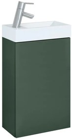 AREZZO design MINI 40 1 ajtós matt zöld (alsószekrény + mosdó)