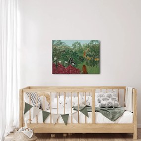Kép - Henri Rousseau, Tropical Forest with Monkeys, reprodukciók (70x50 cm)