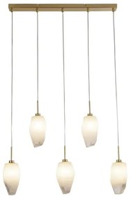 Searchlight 23145-5SB - ROCKY függeszték kábellel 5xG9/33W/230V