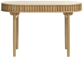 Design íróasztal Wally 120 cm természetes tölgy
