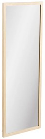 Scottsdale fali tükör fa kerettel, natúr, 45x110 cm