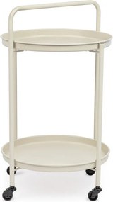 Acél gurulós zsúrkocsi ø 44,5 cm Austin – Yes Everyday