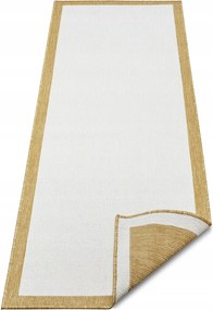 Szőnyeg 80x350cm, kétoldalas, zsinóros, lapos szövésű folyosóra/előszobába