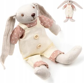 Húsvéti nyuszi figura nyuszi ülő fiú karácsonyi dekoráció 33cm