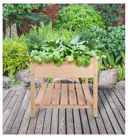 Termesztő láda nyitott tárolóhellyel - Esschert Design