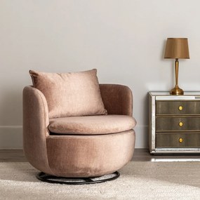 Világosbarna fotel – Ixia