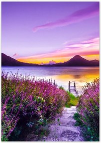 Poszterek A4 Pion Gyönyörű tájkép Tájkép