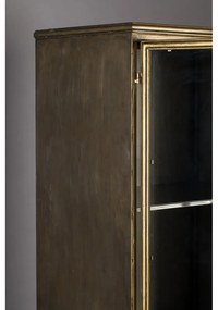 Aranyszínű fém tálalószekrény 64x184 cm Gertlush – Dutchbone