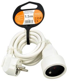 Hosszabbítókábel tengelykapcsoló 1Z - 1,5 m, fehér