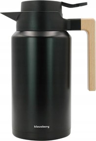 Italtartó termosz Klausberg 2 l fekete