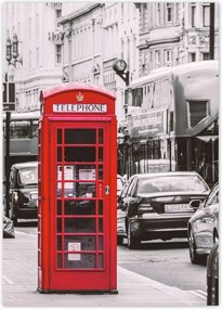 Poszterek 50x70 London Fülke