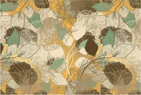 Fotótapéta Flizelin Fali Ragasztó Szett Növényi szépség 104x70 Ragasztó