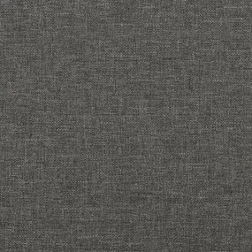 sötétszürke szövet fejtámla 80 x 5 x 78/88 cm