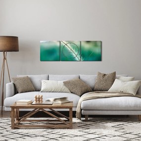Fűszál képe (órával) (90x30 cm)