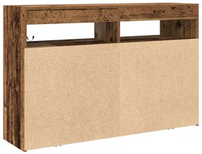 Tálaló Régi fa Mérnöki fa 116 x 30 x 75 cm Tálaló