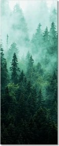 Fotótapéták 40x100 Erdő Köd Tájkép Utazás