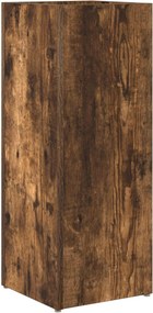 vidaXL Napernyő Állvány Füstölt tölgy 25 x 24,5 x 64 cm Faanyag