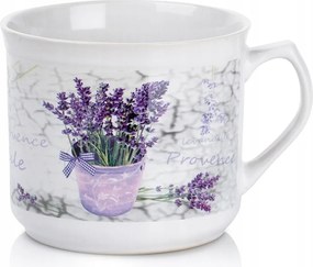 Kerámia Bögre Nagy Kávé Tea Levendula Kakaós Tál 650ML