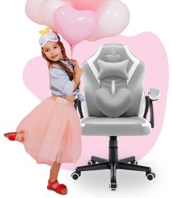 HC - 1001 gyerek gamer szék szürke