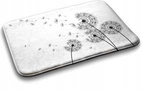 Trendi fürdőszoba szőnyeg Pitypang Virágok 90x60 cm